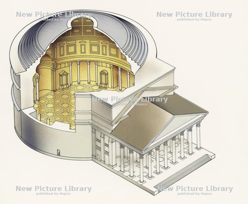 Architecture - cross section drawings